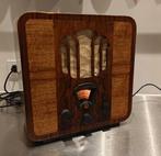Philips 836a 'Arbeiderskastje' Buisradio - Werkend!, Antiek en Kunst, Antiek | Tv's en Audio, Ophalen