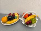 Vintage Decoratieve Fruitmanden Keramiek, Antiek en Kunst, Antiek | Keramiek en Aardewerk, Ophalen of Verzenden