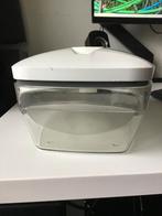 vacuüm bewaarbak, Ophalen of Verzenden, Zo goed als nieuw, Wit, Bus of Trommel