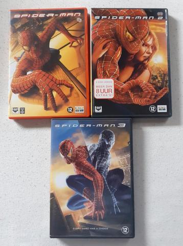 Spiderman - Dvd,s - 1 en 2 en 3  beschikbaar voor biedingen