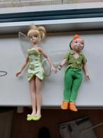 Disney peter pan en tinkerbell, Ophalen of Verzenden, Peter Pan of Pinokkio, Zo goed als nieuw, Beeldje of Figuurtje