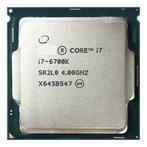 Desktop CPU i7-6700K, 4 Ghz of meer, Gebruikt, 4-core, Ophalen of Verzenden