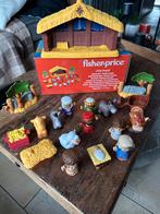 Fisher-Price Little People kerststal   NIET MEE GESPEELD!!, Ophalen of Verzenden, Zo goed als nieuw, Speelset