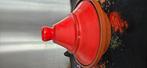 Tajine rood 27 cm diameter zgan, Huis en Inrichting, Ophalen, Zo goed als nieuw, Overige materialen