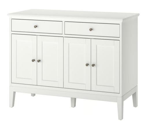 Buffetkast wit met 2 lades, Huis en Inrichting, Kasten | Buffetkasten, Zo goed als nieuw, Minder dan 100 cm, 100 tot 150 cm, 25 tot 50 cm