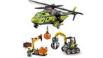 Lego City Vulkaan Bevoorradingshelikopter - (60123), Ophalen of Verzenden, Zo goed als nieuw