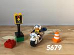 Duplo politiemotor 5679 (compleet) 3, Ophalen of Verzenden, Zo goed als nieuw, Complete set, Duplo