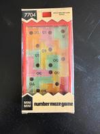 Vintage Number Maze Game - Mini Mini, Ophalen of Verzenden, Gebruikt, Overige typen
