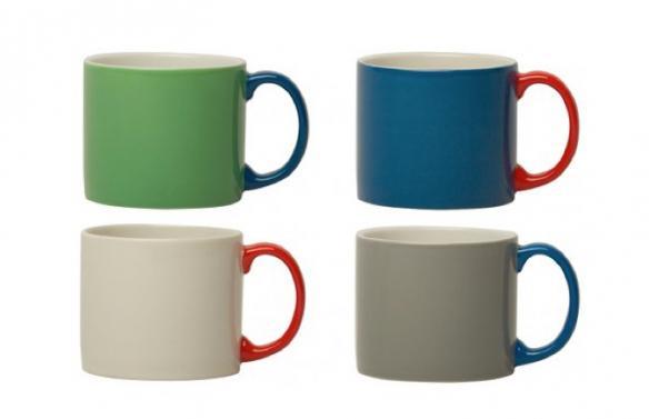 GEVRAAGD Servies Jansen+Co Serax, Huis en Inrichting, Keuken | Servies, Gebruikt, Kop(pen) en/of Schotel(s), Overige stijlen, Porselein