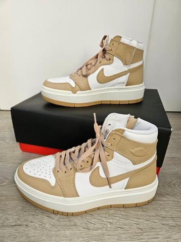 NIEUW! NIKE AIR JORDAN 1 ELEVATE - Sneakers hoog wit beige beschikbaar voor biedingen