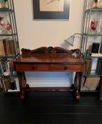 Antieke sidetable side table Wandtafel  trumeau 110x49 cm, Ophalen of Verzenden, Zo goed als nieuw, 25 tot 50 cm, Rechthoekig