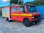 Mercedes 814 brandweerwagen  Vario  Slechts 24300 km !, Auto's, Mercedes-Benz, Te koop, Rood, 140 pk