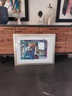 Groot  origineel schilderij, Antiek en Kunst, Kunst | Schilderijen | Modern, Ophalen of Verzenden