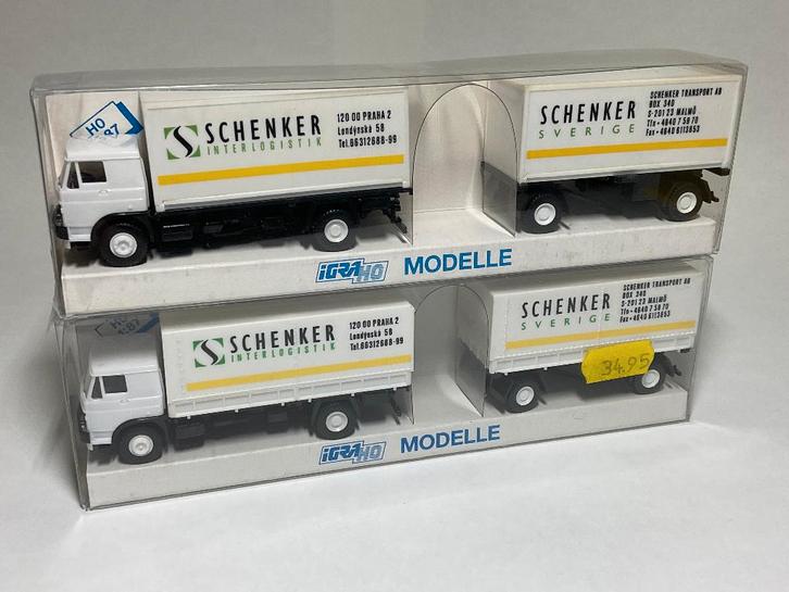 IGRA Schenker set. 1:87, Hobby en Vrije tijd, Modelauto's | 1:87, Nieuw, Bus of Vrachtwagen, Overige merken, Ophalen of Verzenden