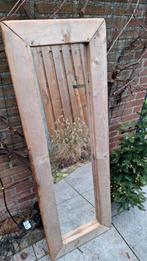 Eigen gemaakte spiegel van steigerhout, Ophalen of Verzenden, Gebruikt