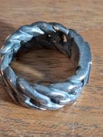 Zilveren buddha to buddha ring., 19 tot 20, Ophalen of Verzenden, Zo goed als nieuw, X