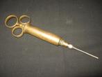 Antieke spuit Chirurgisch medisch 19e eeuw., Ophalen of Verzenden