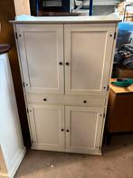 Computer kast wit - 90x60x145H, Huis en Inrichting, Kasten | Computermeubels, 1025xe, Ophalen of Verzenden, Zo goed als nieuw