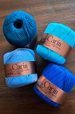 Carine Garen - 4 Bollen Viscose Glansgaren, Ophalen of Verzenden, Nieuw, Breien of Haken, Wol of Garen