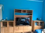 Houten wandkast / tv-meubel – zo goed als nieuw, Huis en Inrichting, Kasten | Overige, Ophalen, Zo goed als nieuw