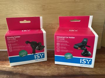 2 ISY telefoon houders beschikbaar voor biedingen