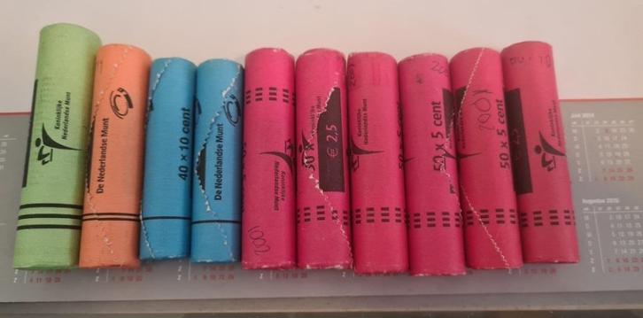 Nederlandse euro muntrollen, Postzegels en Munten, Munten | Europa | Euromunten, Overige waardes, Overige landen, Ophalen of Verzenden