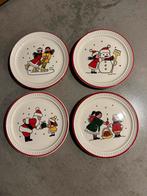 Wedgwood Windsor Christmas petit four bordjes, Ophalen of Verzenden, Zo goed als nieuw, Bord(en), Wedgwood