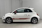 Abarth 595 1.4 T-JET 145pk 43000km 2021 Superstaat, Auto's, Abarth, Stof, 4 cilinders, Wit, Bedrijf