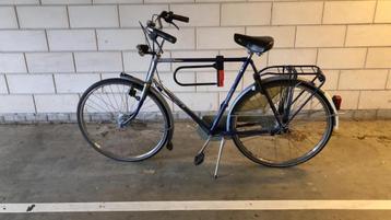 Herenfiets gazelle zo goed als nieuw blauw beschikbaar voor biedingen