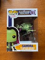 Funko pop Gamora Guardians of the Galaxy SIGNED gesigneerd, Ophalen of Verzenden, Zo goed als nieuw