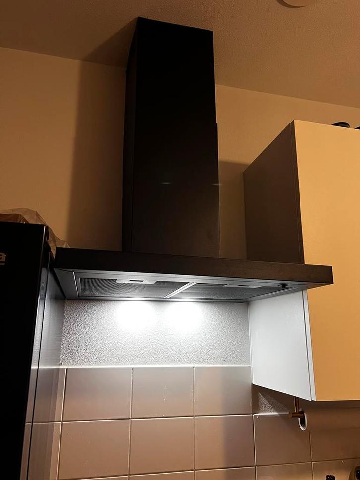 CTW 600 Motorloze Afzuigkap 60cm - Zo goed als nieuw!, Witgoed en Apparatuur, Afzuigkappen, Zo goed als nieuw, Inbouw, Wandschouwkap