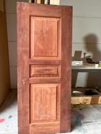 Nieuwe Meranti Hardhouten Deur - 211,5 x 87,5 cm, Doe-het-zelf en Verbouw, Deuren en Horren, 80 tot 100 cm, Binnendeur, Nieuw