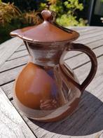 kleine chocoladekan, vintage, vaasje voor veldboeket, Ophalen of Verzenden