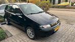 Fiat Punto 1.2 16V 3DR 2002 Zwart 88.000km, Auto's, Voorwielaandrijving, Stof, 4 cilinders, 400 kg