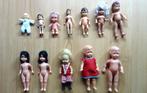Verzameling kleine poppetjes, alles in één koop., Ophalen of Verzenden, Gebruikt, Pop