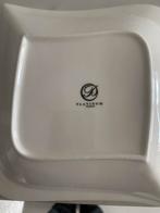 52 delig PLANTİNUM Porseleinen Borden Set, Ophalen, Zo goed als nieuw, Bord(en), Effen