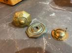 Messing Deurknop, Doe-het-zelf en Verbouw, Hang- en Sluitwerk, Ophalen of Verzenden, Gebruikt, Koper of Messing, Klink of Kruk