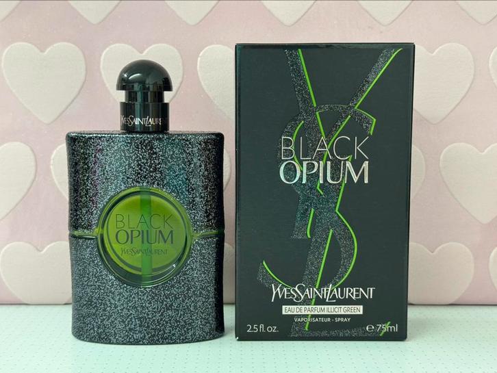 Yves Saint Laurent black opium illicit green 75ml edp, Sieraden, Tassen en Uiterlijk, Uiterlijk | Parfum, Nieuw, Ophalen of Verzenden