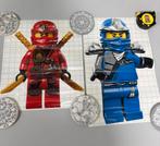 2x Groot grote Lego Ninjago sticker stickers vinyl Kai Jay, Verzamelen, Ophalen of Verzenden, Nieuw
