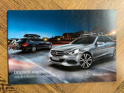 Folder Mercedes-Benz E-klasse W212 S212 Accessoires 2013, Boeken, Auto's | Folders en Tijdschriften, Nieuw, Mercedes, Ophalen of Verzenden