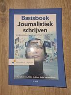 basisboek journalistiek schrijven, Boeken, Studieboeken en Cursussen, Nieuw, Noordhoff Uitgevers, HBO, Verzenden
