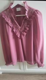 Roze Vila blouse - maat S, Vila, Ophalen of Verzenden, Zo goed als nieuw, Roze