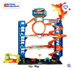 Hot Wheels - City Ultieme Garage Speelset, Ophalen, Zo goed als nieuw, Handmatig, Hot Wheels