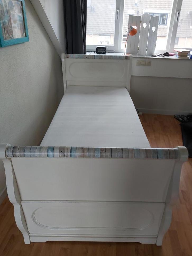 ** Leuk tienerbed met lades **, Kinderen en Baby's, Kinderkamer | Bedden, Zo goed als nieuw, 180 cm of meer, 85 tot 100 cm, Lattenbodem