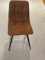 Mooie bruine eetkamerstoelen, Huis en Inrichting, Stoelen, Ophalen, Zo goed als nieuw, Stof, Drie