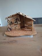 Stoere houten kerststal, Ophalen of Verzenden