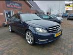 Mercedes-Benz C-klasse 180 Ambition Avantgarde. Zeer netjes!, Achterwielaandrijving, Blauw, Bedrijf, Sedan