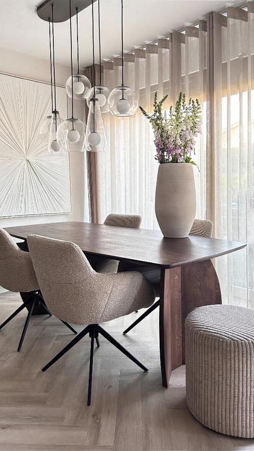 Deens ovale eettafel - massief eiken (diverse maten), Huis en Inrichting, Tafels | Eettafels, Nieuw, 50 tot 100 cm, 150 tot 200 cm