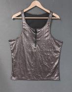 Singlet, Maat 52/54 (L), Fitness, Verzenden, Zwart