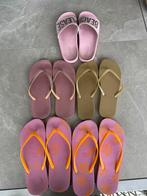 Slippers pakket - 5 paar - Maat 41/42, Ophalen of Verzenden, Gedragen, Roze, Slippers
